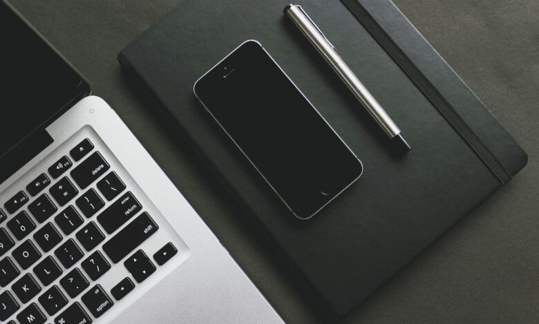 pen, notebook, notepad, diary, stationery, desk, laptop, computer, macbook, keyboard, macbook pro, tech, technology, apple, electronics, minimal, digital, computer hardware, computer keyboard, minimal tech, gray computer, tech, tech, tech, tech, tech