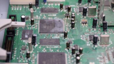 electronics, printed circuit board, technical, resistance, technology, back, the capacitor, part, electricity, chip