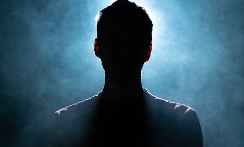 anonymous, silhouette, man